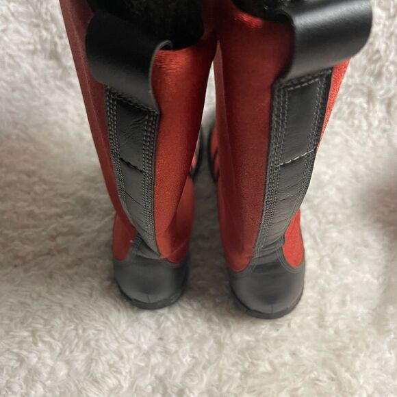 Aetrex Berries Women red Neoprene Bungee slip on boots water &slip resist SZ12M - Picture 7 of 10